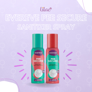 Evereve Pee Secure Toilet Seat Sanitizer Spray - 100 ml