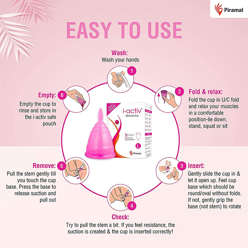 i Activ Menstrual Cup (M) - Image 3
